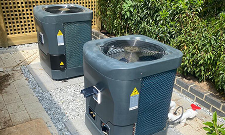 Calorex Swimming Pool Heat Pump for client in Maldon, Essex